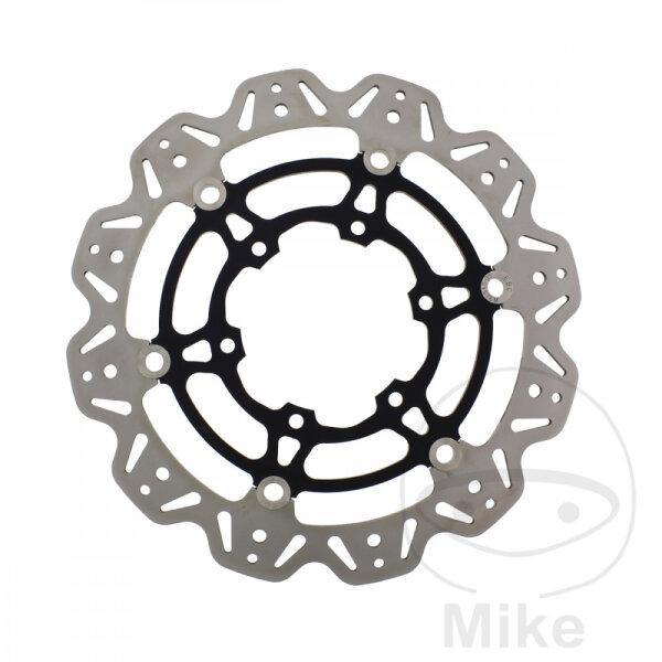 Disco freno VEE EBC nero per Suzuki GSX-R 1000 09-16