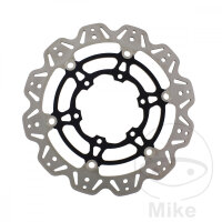 Disque de frein VEE EBC noir pour Suzuki GSX-R 1000 09-16