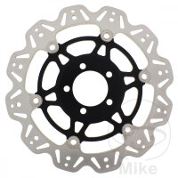Disque de frein VEE noir pour Kawasaki 250 400 550 600...