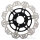 Brake disc VEE black for Kawasaki 250 400 550 600 650 750 800 900 1000 1100