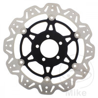 Disque de frein VEE EBC noir pour Kawasaki ZR ZZR 1100...