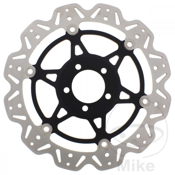 Brake disc VEE EBC black for Kawasaki 750 900 1100 1200 1500 Suzuki VZ 1600