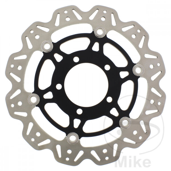Brake disc VEE EBC black for Kawasaki Z 750 1000 ZX-10R 1000 ZX-6R 600 636 ZX-6RR 600