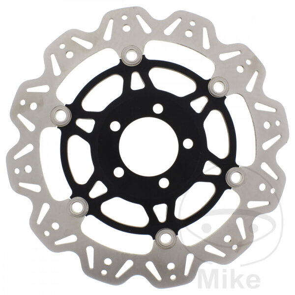 Brake disc VEE EBC black for Kawasaki Z 1000 A ZX-12R 1200 B Ninja