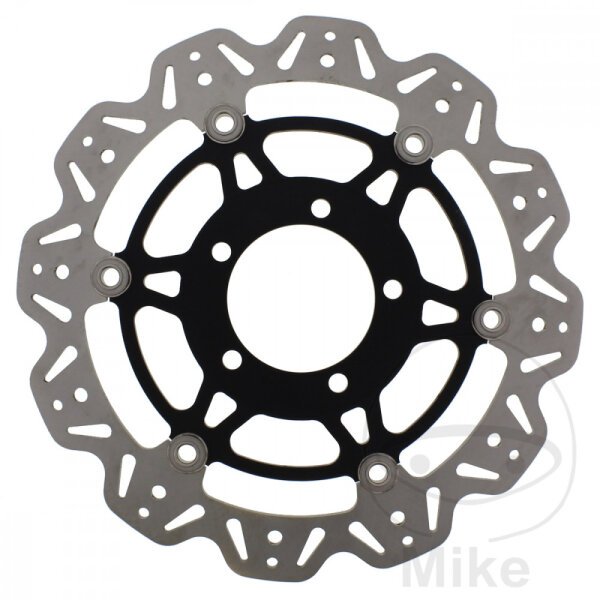 Brake disc VEE EBC black for Kawasaki GTR ZZR 1400 Z 800 ZX-6R 636