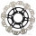 Brake disc VEE black for Kawasaki ER-6F ER-6N KLE 650 Z 750