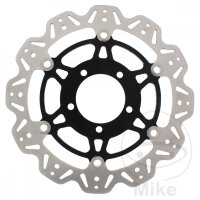Disco freno VEE EBC nero per Kawasaki ZX-10R 1000 Ninja...