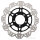 Brake disc VEE EBC black for Kawasaki ZX-10R 1000 Ninja 08-16