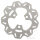 Brake disc VEE Scooter EBC for Peugeot Elyseo 125 150 Elystar 50 125 150 Jet Force Satelis 125