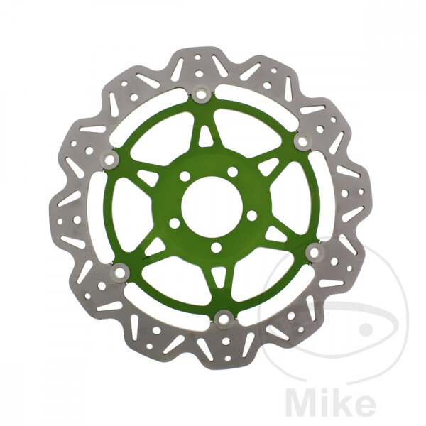 Brake disc VEE EBC green for Kawasaki 750 900 1100 1200 1500 Suzuki VZ 1600