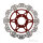 Brake disc VEE EBC red for Ducati 796 797 821 939 950 1100 1200 1260