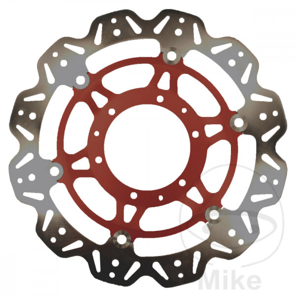 Brake disc VEE EBC red for Honda CB 1000 1300 CBR 600