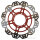 Brake disc VEE EBC red for Honda CB 1000 1300 CBR 600