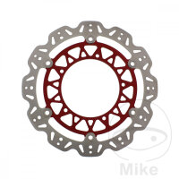 Disque de frein VEE EBC rouge pour Yamaha FZ1 1000 06-15