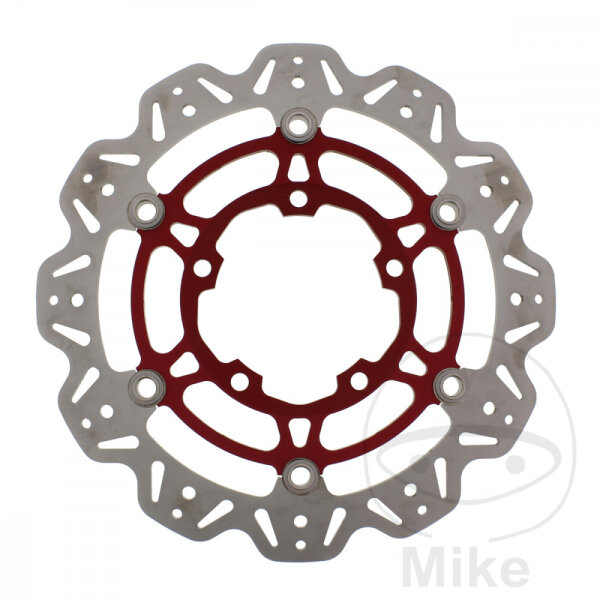 Brake disc VEE EBC red for Suzuki GSX-R 600 750 1000 VZR 1800