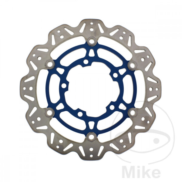 Brake disc VEE EBC blue for Suzuki GSX-R 600 750 1000 VZR 1800