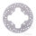 Brake disc MX EBC for Arctic Cat DVX 400 Kawasaki KFX 400 Suzuki LT-Z 400