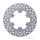 Brake disc Scooter EBC for Benelli Velvet 125 150 250 Malaguti Madison Phantom 125 250