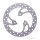 Brake disc Scooter EBC for Peugeot Elyseo 125 150 Elystar 125 150