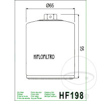 Filtro olio HIFLO per Indian Polaris Victory