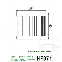 Filtro olio HIFLO Scooter per Hyosung Suzuki