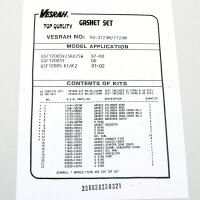 Engine gasket set complete for Suzuki GSF 1200 /A /S /SA...