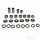Bell crank repair kit for Suzuki RM 125 250 # 2002-2003