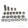 Bell crank repair kit for Suzuki RM 125 250 RM-Z 250 450