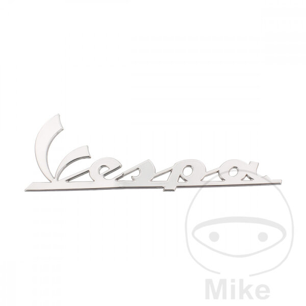 Letra VESPA cromada Recambio original para Vespa GTS GTV LX LXV PX S