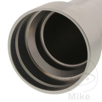 Tube plongeur fourche alu argent JMP pour Honda CB 600...