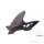 Abdeckung Hinterrad schwarz f&uuml;r Honda NC 700 2012-2014 # NC 750 2014-2017
