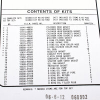 Ensemble complet de joints moteur pour Suzuki GSX 1100 F...