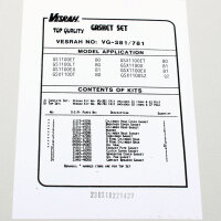 Set completo di guarnizioni motore per Suzuki GSX 1100 /E...