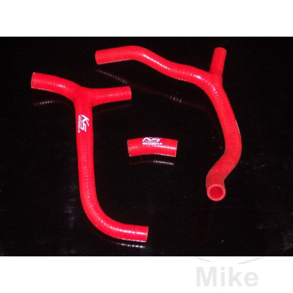 Set tubi radiatore rosso per Honda CRF 450 R # 2009-2012