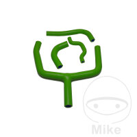 Set tubi radiatore verde per Kawasaki KX-F 250 4T #...
