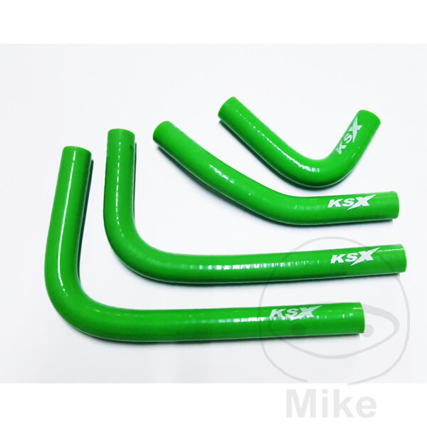 Set tubi radiatore verde per Kawasaki KX-F 250 4T # 2017-2018