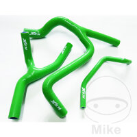 Set tubi radiatore verde per Kawasaki KX-F 450 # 2009-2015