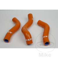 Set tubi radiatore arancione per KTM SX-F 250 ie4T #...