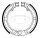 Brake shoes with spring for Piaggio Ape Vespa N 50 Spezial 63-15
