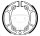 Brake shoes with spring for Honda CBF SES SH 50 125 150 Dylan 01-20
