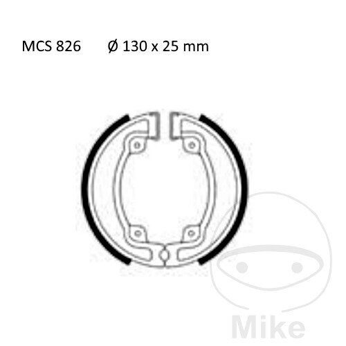 Ganasce freno con molla per Kymco 50 125 200