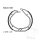 Brake shoes without spring for BMW K 75 R 45 65 80 100