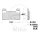 TRW Brake Pad Set Sinter Carbon Racing SCR MCB755SCR