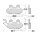 TRW Plaquettes de frein standard MCB684