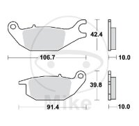 TRW Plaquettes de frein standard MCB883