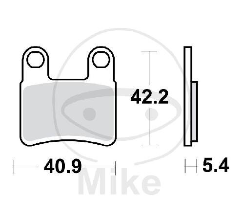 Plaquette de frein pour Kymco Maxxer 450 i 4x4 10-17