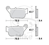 Rev&ecirc;tement TRW-Lucas EC Scooter MCB880SRM