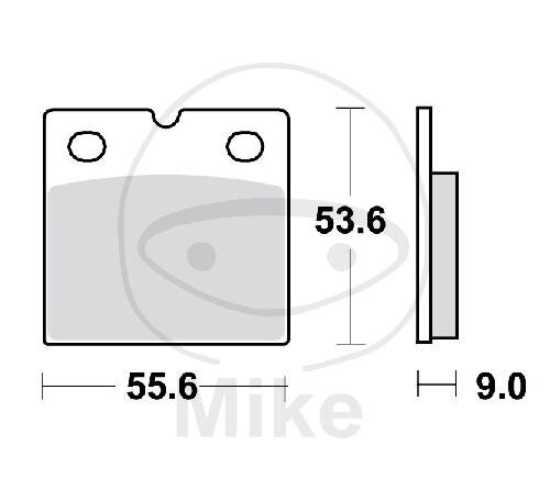 Brake pad for Benelli BMW Ducati Laverda Moto Guzzi MZ/MUZ Norton Peugeot