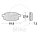 Brake pad for MBK Peugeot PGO Yamaha