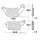 TRW Plaquettes de frein standard MCB892